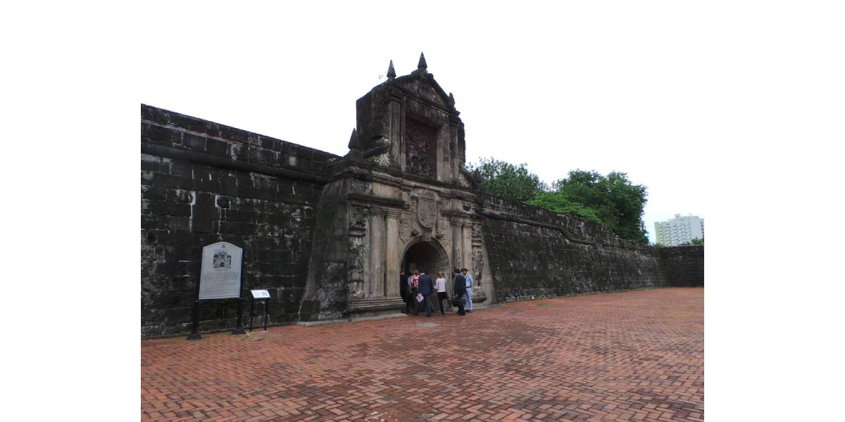 Fort Santiago Gate other Angle