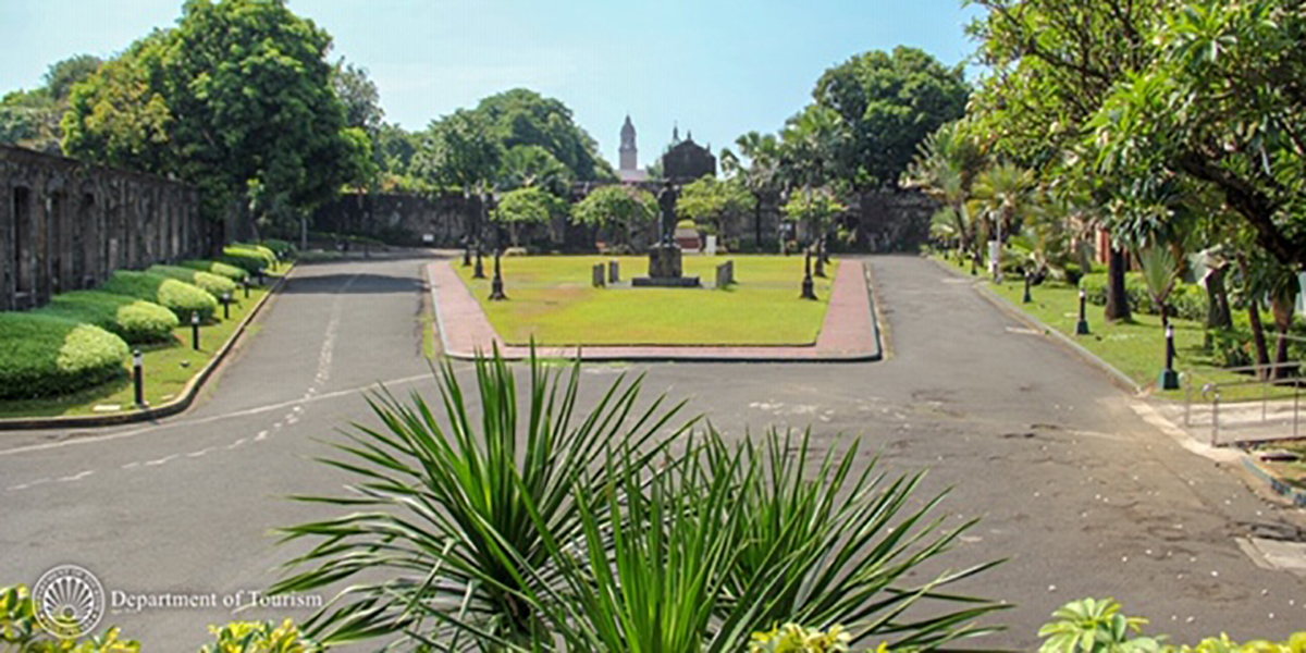 Fort Santiago Inside Garden