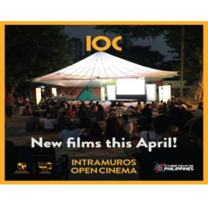 EVENT: Intramuros Open Cinema, 06 and 07 April 2019, 6 PM, Puerto Real Gardens