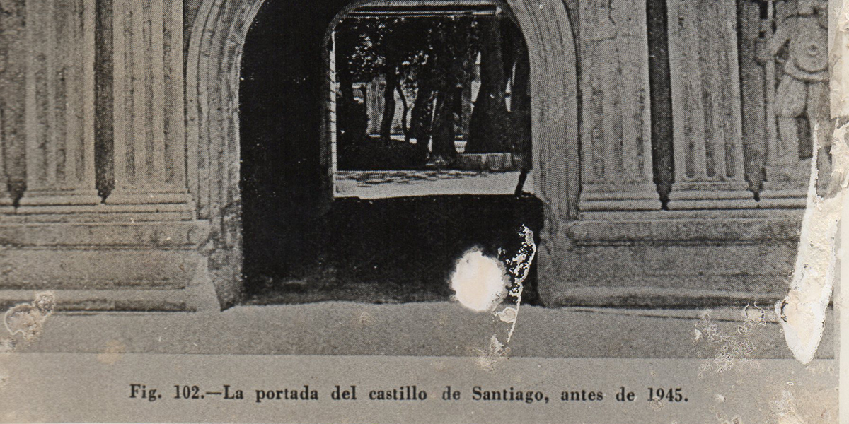 The Main Gate to Fort Santiago before 1945-1959