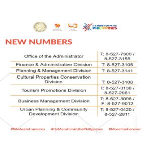 Public Advisory: New Numbers