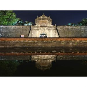 Fort Santiago at night