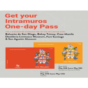 Get your Intramuros One-day Pass
