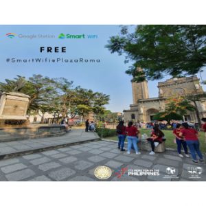 Free #SmartWifi at Plaza Roma