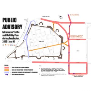 Public Advisory: Intramuros Traffic and Mobility Plan during Traslacion 2020