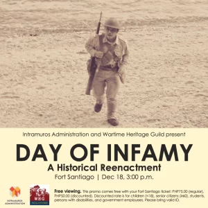 DAY OF INFAMY: A HISTORICAL REENACTMENT